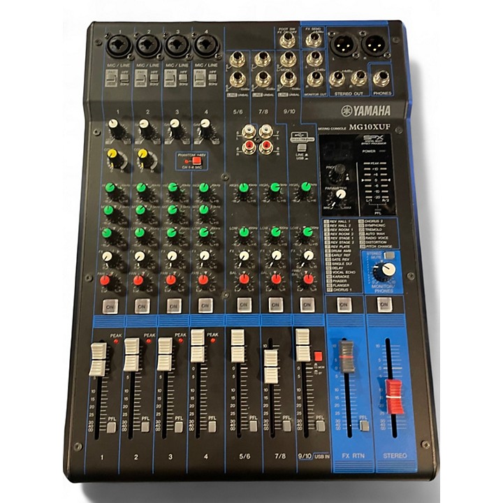 Amazon.com: Yamaha MG10XU Analog Mixer : Musical Instruments