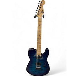 Used Charvel SAM DIMAS STYLE 2 HH Blue Solid Body Electric Guitar