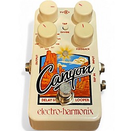 Used Electro-Harmonix Canyon Delay and Looper Effect Pedal