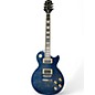 Used Epiphone Les Paul Tribute 1960S Neck Blue Solid Body Electric Guitar thumbnail