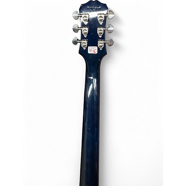 Used Epiphone Les Paul Tribute 1960S Neck Blue Solid Body Electric Guitar