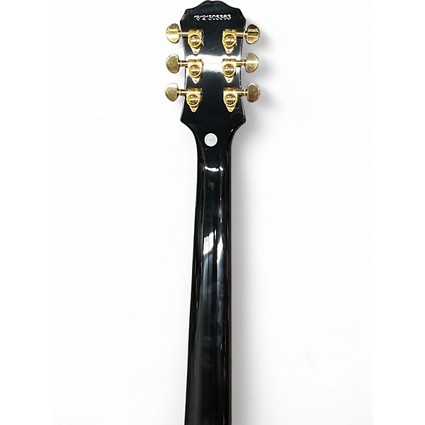 Used Epiphone Les Paul Custom Pro Cream Solid Body Electric Guitar