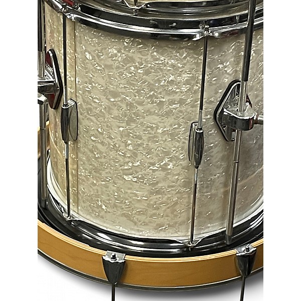 Used Gretsch Drums 4 Piece Catalina Pearl White Drum Kit