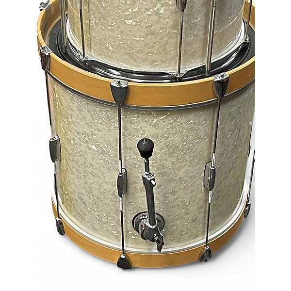 Used Gretsch Drums 4 Piece Catalina Pearl White Drum Kit