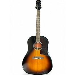 Used Epiphone J45 Inspired by Gibson Aged Vintage Sunburst Acoustic Electric Guitar