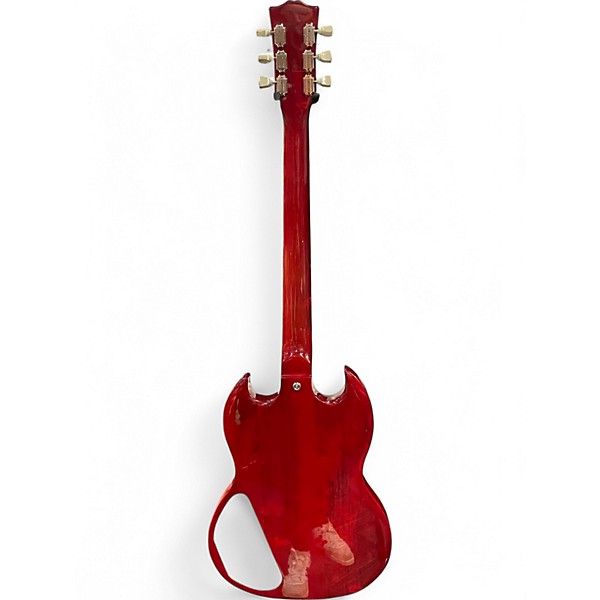Used J. Robert SG STTYLE Red Solid Body Electric Guitar