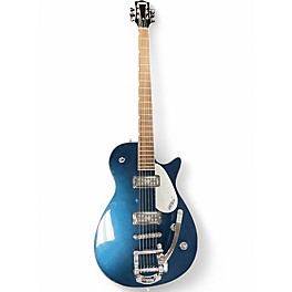 Used Gretsch Guitars G5265 Jet Baritone Metallic Blue Solid Body Electric Guitar