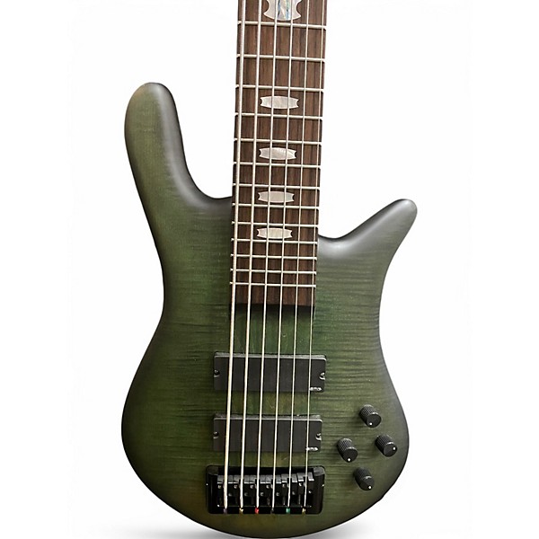 Used 2024 Spector Euro6 LX HAUNTED MOSS Electric Bass Guitar