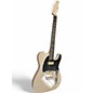 Used Fender GOLD FOIL TELECASTER TRANS WHITE Solid Body Electric Guitar