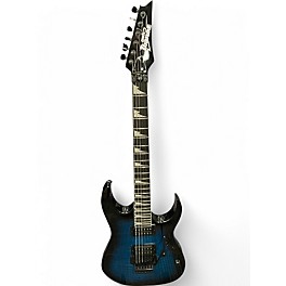 Used Ibanez rg320 Blue Sunburst Solid Body Electric Guitar