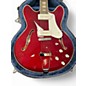 Used VOX bobcat v90 cherry red Hollow Body Electric Guitar