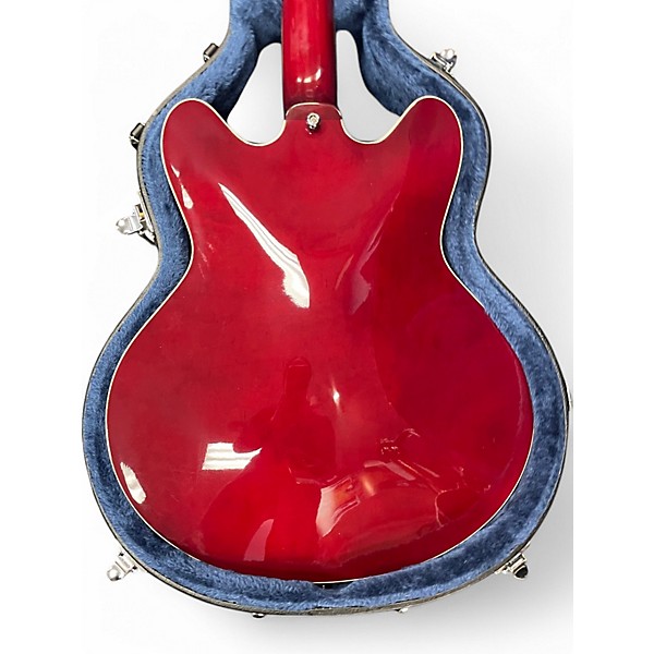 Used VOX bobcat v90 cherry red Hollow Body Electric Guitar
