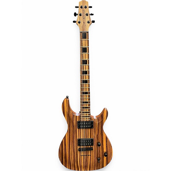 Used Kiesel Carvin CT6M Zebrawood Solid Body Electric Guitar