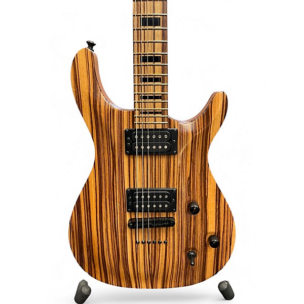 Used Kiesel Carvin CT6M Zebrawood Solid Body Electric Guitar