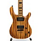 Used Kiesel Carvin CT6M Zebrawood Solid Body Electric Guitar