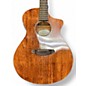 Used Breedlove Discovery Concert Cutaway Brown Acoustic Electric Guitar