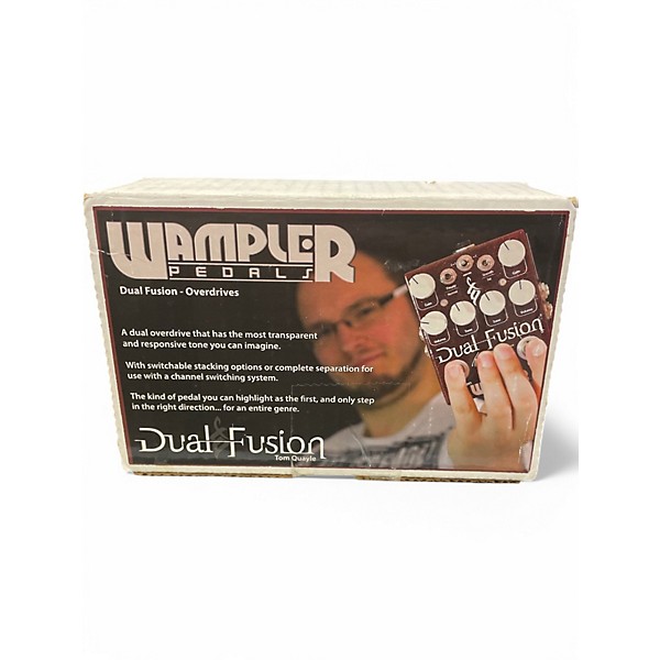 Used Wampler Dual Fusion Tom Quayle Signature Overdrive Effect Pedal