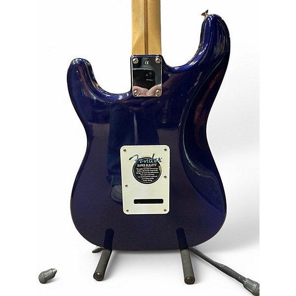 Used Fender Standard Stratocaster Blue Solid Body Electric Guitar