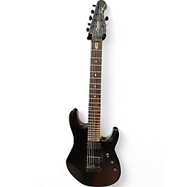 Used Sterling by Music Man John Petrucci JP157 7 String Black Solid Body Electric Guitar
