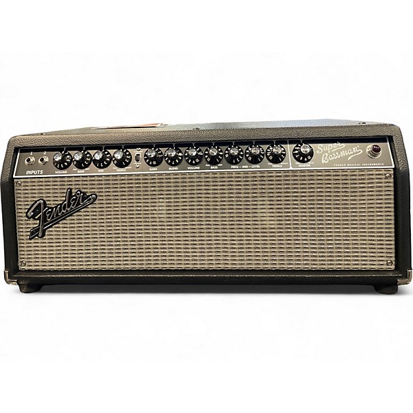 Fender Super Bassman Head - 300-watt Tube Bass Head - Black