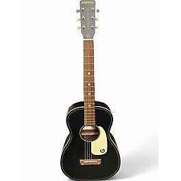 Used Gretsch Guitars G9520 Jim Dandy Flat Top Flat Black Acoustic Guitar