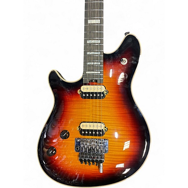 Used EVH WOLFGANG USA LEFT HANDED Tobacco Sunburst Solid Body Electric Guitar
