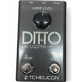 Used 2020s TC Helicon Ditto Pedal