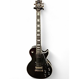 Used Gibson Les Paul Custom Ebony Solid Body Electric Guitar
