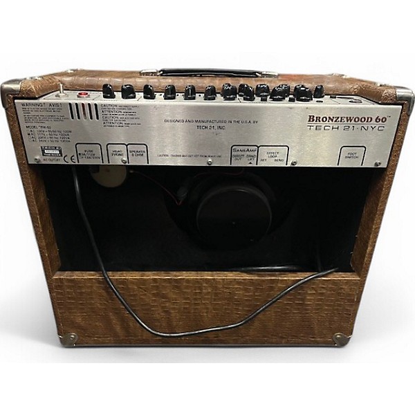 Used Tech 21 BRONZEWOOD 60 Guitar Combo Amp