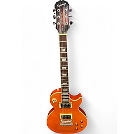 Used Epiphone 2003 Les Paul Classic  Orange Solid Body Electric Guitar