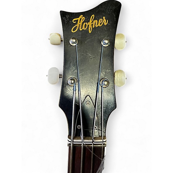 Used Hofner H500/2 RLC Sunburst Electric Bass Guitar