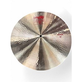 Used Paiste 18in 2002 Crash Cymbal