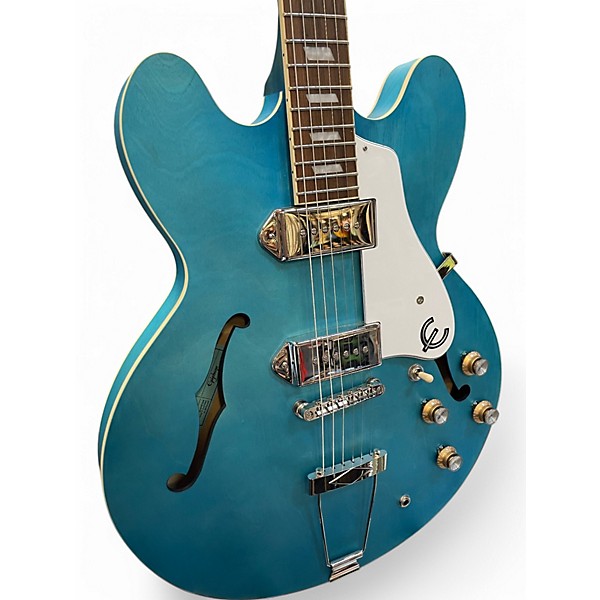 Used Epiphone Casino AQUA Hollow Body Electric Guitar