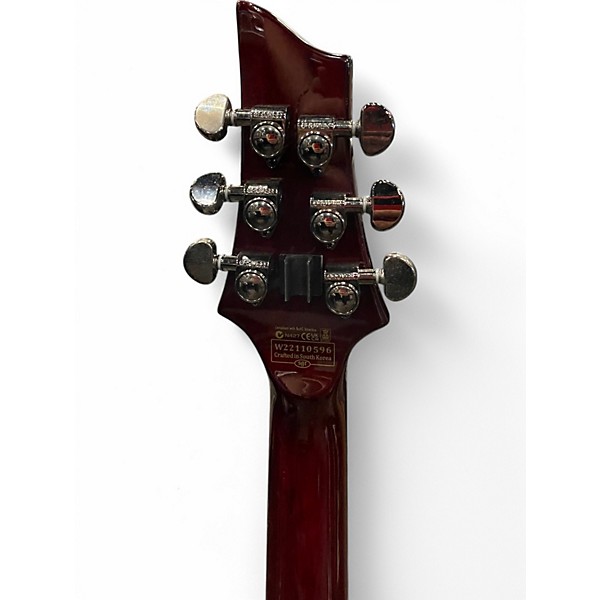 Used Schecter Guitar Research Hellraiser C1 Floyd Rose Black Cherry Solid Body Electric Guitar