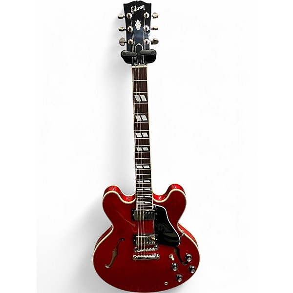 Used Gibson ES345 Cherry Hollow Body Electric Guitar