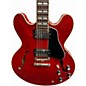 Used Gibson ES345 Cherry Hollow Body Electric Guitar