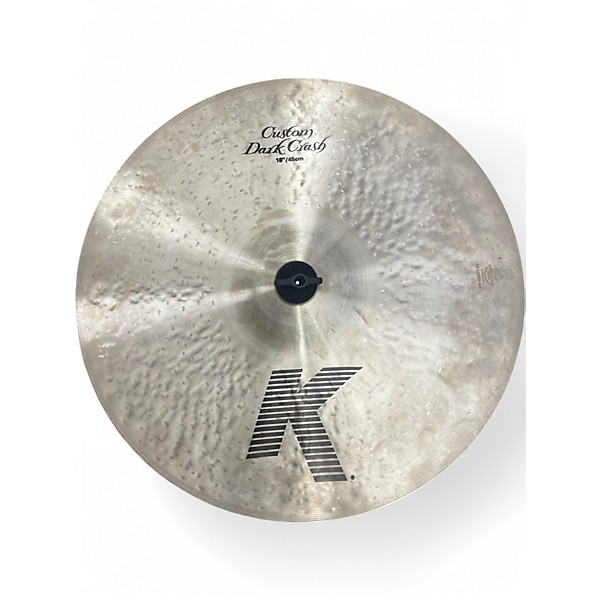 Used Zildjian 18in K Custom Dark Crash Cymbal