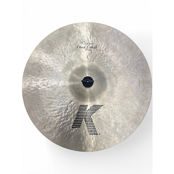 Used Zildjian 20in K Custom Dark Crash Cymbal