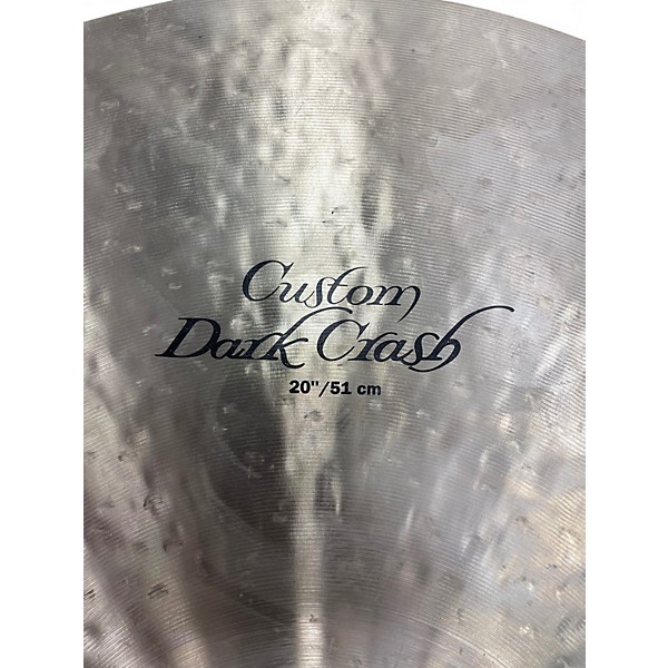 Used Zildjian 20in K Custom Dark Crash Cymbal