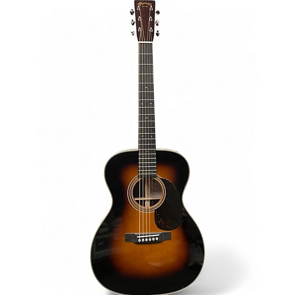 Used 2024 Martin 00028EC Eric Clapton Signature Vintage Sunburst Acoustic Guitar