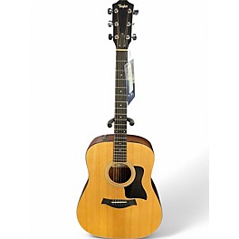 Used Taylor 110E Natural Acoustic Electric Guitar