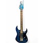 Used 2010s Ibanez RG655 Prestige Cobalt Blue Metallic Solid Body Electric Guitar