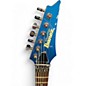 Used 2010s Ibanez RG655 Prestige Cobalt Blue Metallic Solid Body Electric Guitar