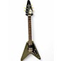 Used Epiphone FLYING V DRAB OLIVE GREEN Solid Body Electric Guitar thumbnail