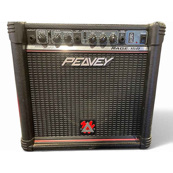 Used Peavey Rage 158 1X8 15W Guitar Combo Amp