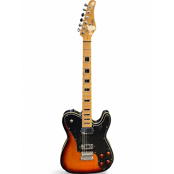 Used Schecter Guitar Research PT Fastback Sunburst Solid Body Electric Guitar