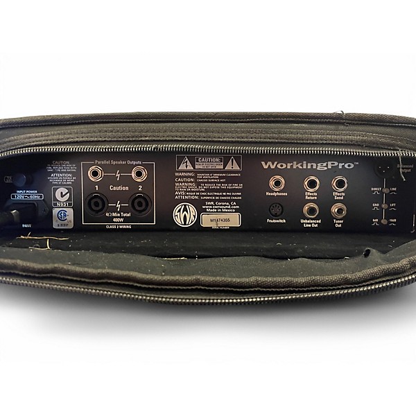 Used SWR Working Pro 400 Bass Amp Head