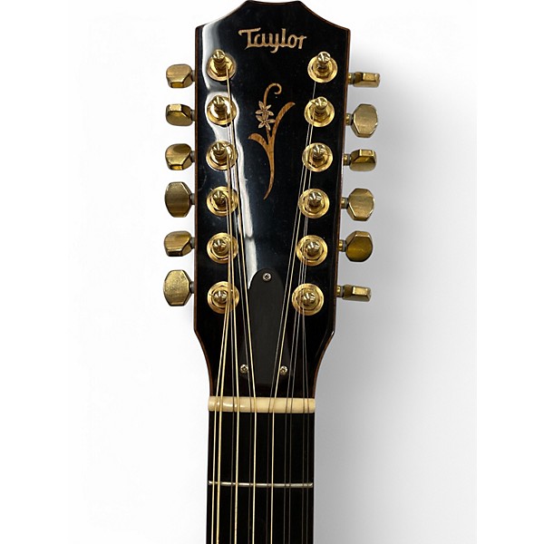 Used Taylor K62CE 2 Color Sunburst 12 String Acoustic Electric Guitar
