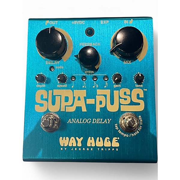 Used Way Huge Electronics WHE707 Supa Puss Delay Effect Pedal