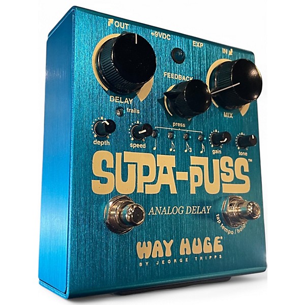 Used Way Huge Electronics WHE707 Supa Puss Delay Effect Pedal